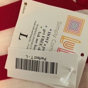 Lularoe perfect T - NWT